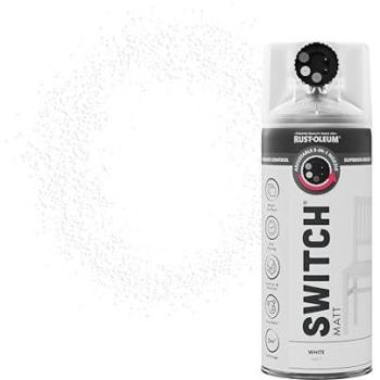 400ml Rust‑Oleum Switch Paint – Matte White Finish
