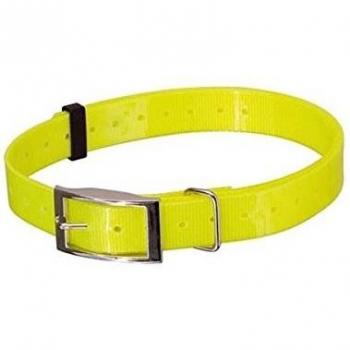 Collier Chien Jaune Fluo Plein-Air Doogy Classic 24 × 82 cm – 25 mm