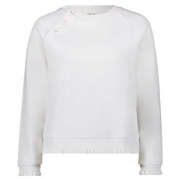 Cartoon Sweatjacke mit Rippbündchen