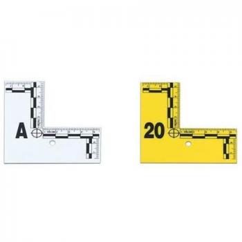 Yellow Safariland L-Shape Numbered ID Tag 1-20