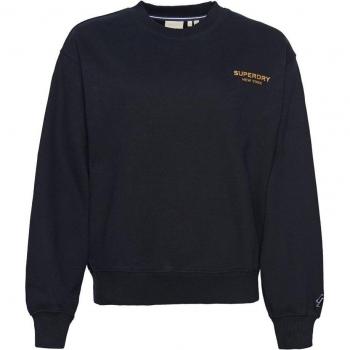 Sudadera Superdry Sport Luxe Negra y Cómoda