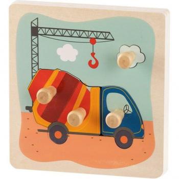 WEMMICKS Montessori Wooden Car Puzzle