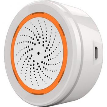 Sirena Inteligente con Sensor de Luz y Batería Integrada