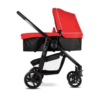 Graco 1820525 Evo Trio Familienkinderwagen – Reisesystem Rot