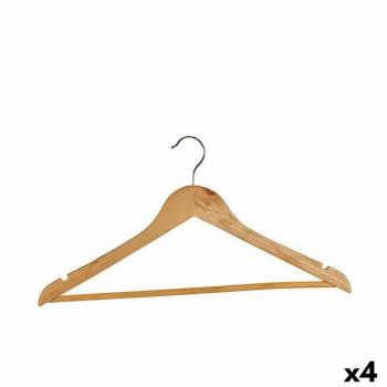 Juego de Perchas de Madera para Organización