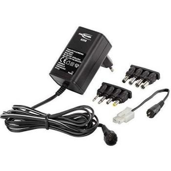 Chargeur de batteries RC ANSMANN ACS48 avec adaptateurs pour différents types de batteries
