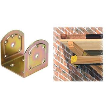 Plaque U pour Poutres en Bois Salone 10 Pcs