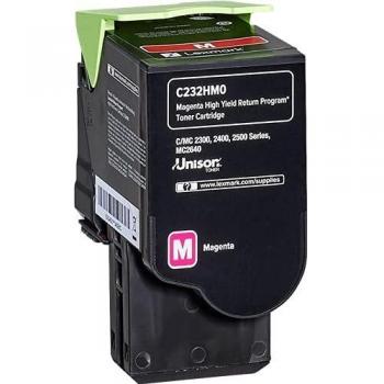 Lexmark C232HM0 Cartouche de toner 1 pièce Original Magenta