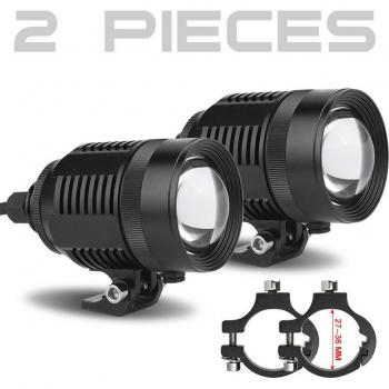 Bombilla LED Motocicleta 30W Luz Blanca Ajustable