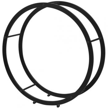 AcciaioArde PortaLegna VidaXL