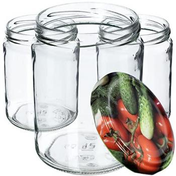 Marme-Weckglas 540 ml – Schraubdeckel‑Einkochglas