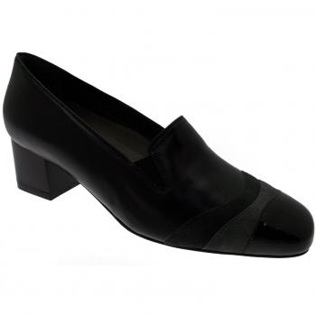 Scarpe Moda Art X4131 in Pelle nera, Taglia 39.5, Donna