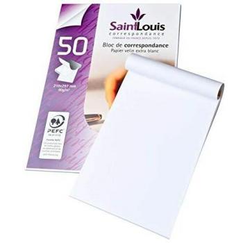 Bloc de Papier 50 Feuilles A4 90g GPV