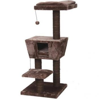Tiragraffi EBI New Jersey 114 cm per Gatti in Marrone Scuro