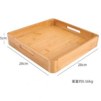 Holz‑Tablett „Europa Jahrgang“ – 50 cm Portionsteller