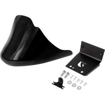 Harley Sportster XL Eisen 883 1200 Spoiler Kotflügel Luftdamm Verkleidung schwarz