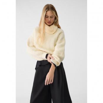 Stradivarius Strickpullover mit hohem Kragen XS