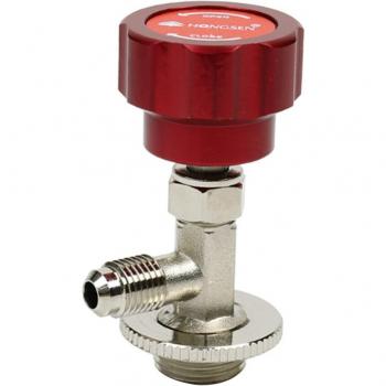 Red Pressure Relief Valve for Refrigerant Can Tap 1/4 Thread