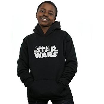 Minimalist Star Wars Jongen Hoodie met Logo