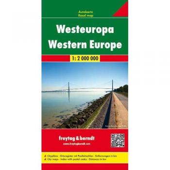 Freytag-Berndt und Artaria KG Freytag Berndt Autokarten, Westeuropa 1:2.000.000