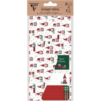 Enveloppe Clairefontaine « Noël Rêveur » + Stickers