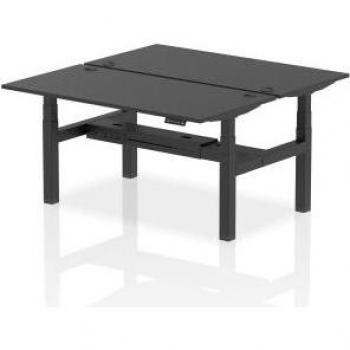 Dynamic Air Back-to-Back W1600 x D800mm Height Adjustable Sit Stand 2
