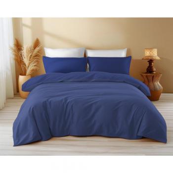 Copertura Mattress Blu Profondo – Comfort Traspirante, Made in Italy