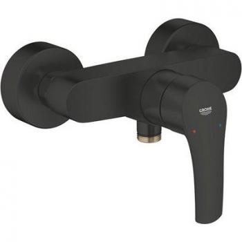 Mitigeur de douche GROHE Eurosmart – Noir Mat, limiteur de température 1/2