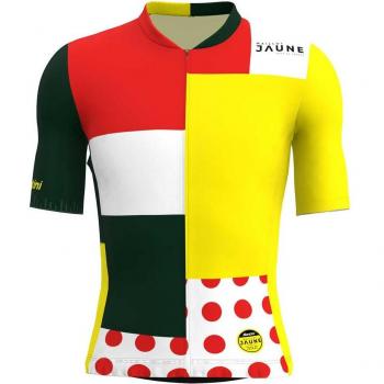 Maglia Tour de France 2025 Classifica Totale XS Design Colorato