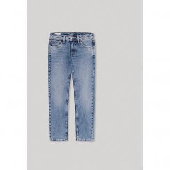 Vaquero Pepe Jeans niño azul desgastado