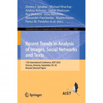 Recent Trends in Analysis of Images Social Networks and Texts