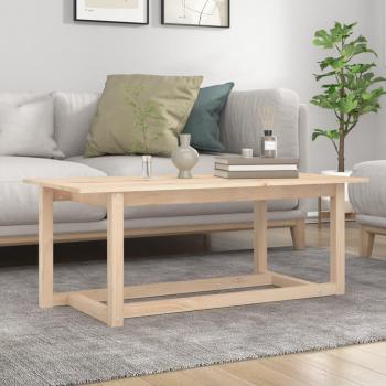 Table basse en bois de pin 110x55x45 cm