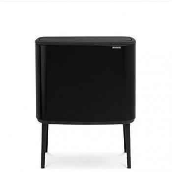 Cestino per rifiuti Brabantia Bo Touch 34L nero