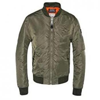 Giacca Bomber Schott NYC Airforcers Verde M