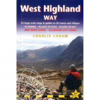 West Highland Way: Glasgow to Fort William: 53 Large-Scale Walking Maps & Guides to 26 Towns and Villages