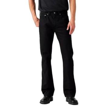 Denim Negro Levi's 527 Slim Bootcut
