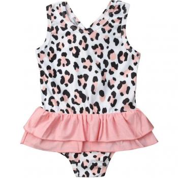Mini-Léopard Bikini en Un Seul Tissu