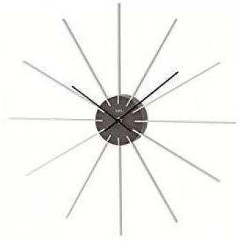 AMS Wanduhr grau 5 cm