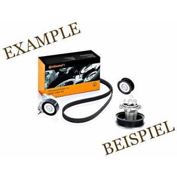 Kit de bomba de agua y correa de accesorios Contitech 6PK1733WP3