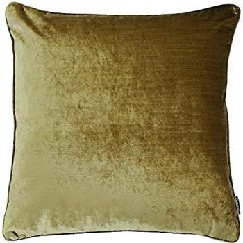 Riva Paoletti Gold Velvet Cushion Cover