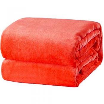 CozyCrimson Orange Bed Wrap
