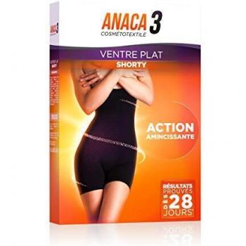 Anaca3 – Shorty Ventre Plat – Action Amincissante – Taille S-M