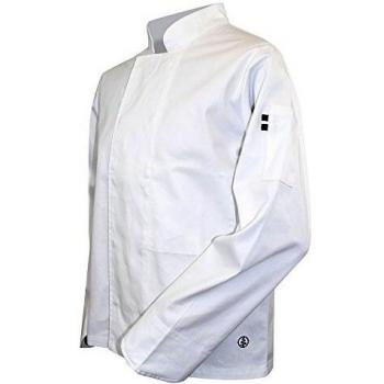 Giacca di sicurezza culinaria Merlan Bianco L4