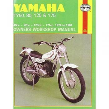 Yamaha TY50, TY80, TY125 and TY175 1974-84 Owner's Workshop Manual