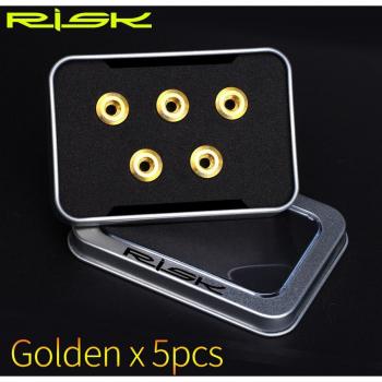 RISK Bicycle 6.5mm Gear Fixing Screws for Single Chainring