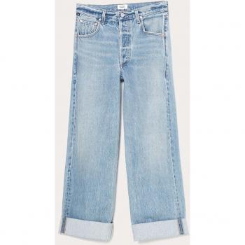Citizens of Humanity Cropped Baggy Straight Leg Jeans