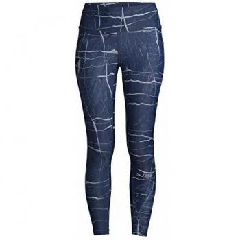 Casall Women’s 7/8 Leggings – Conscious Connected, Schnelltrockend, Öko, Blau, Größe 38