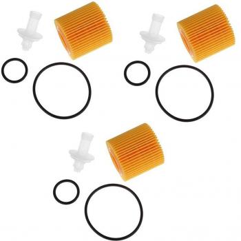 Filtro de aceite motor 3x 04152-YZZA6 para Toyota Prius, Corolla, Scion IM y XD