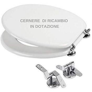 Sedile Wc Universale MDF Bianco Ogomondo Sedix Plus