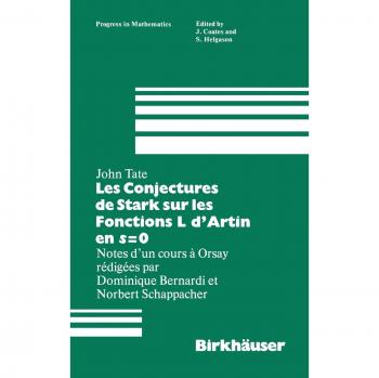 Tate J. Les Fonctions L d'Artin en s=0